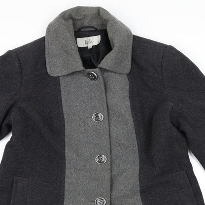 Womens UK Size 12 Isle Grey Pea Coat