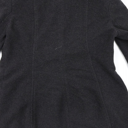 Womens UK Size 12 Isle Grey Pea Coat
