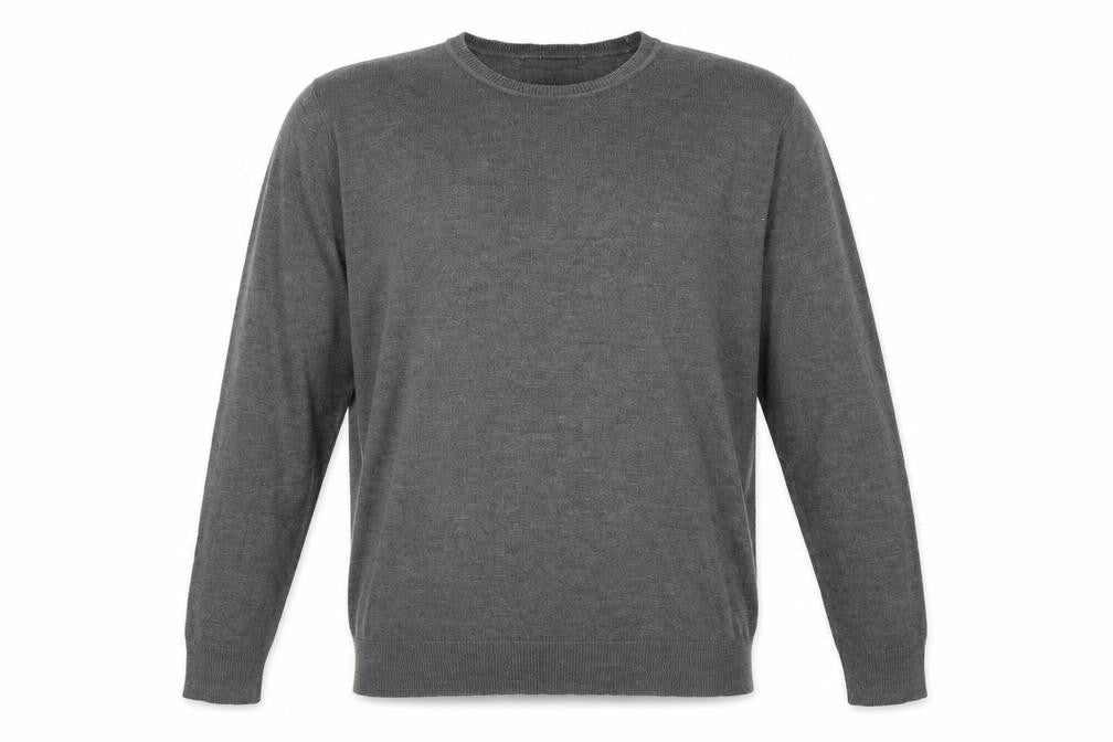 Mens UK Size L George Grey Pullover Jumper