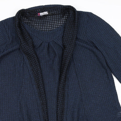 Collection London Womens Blue  Knit Cardigan Jumper Size 16
