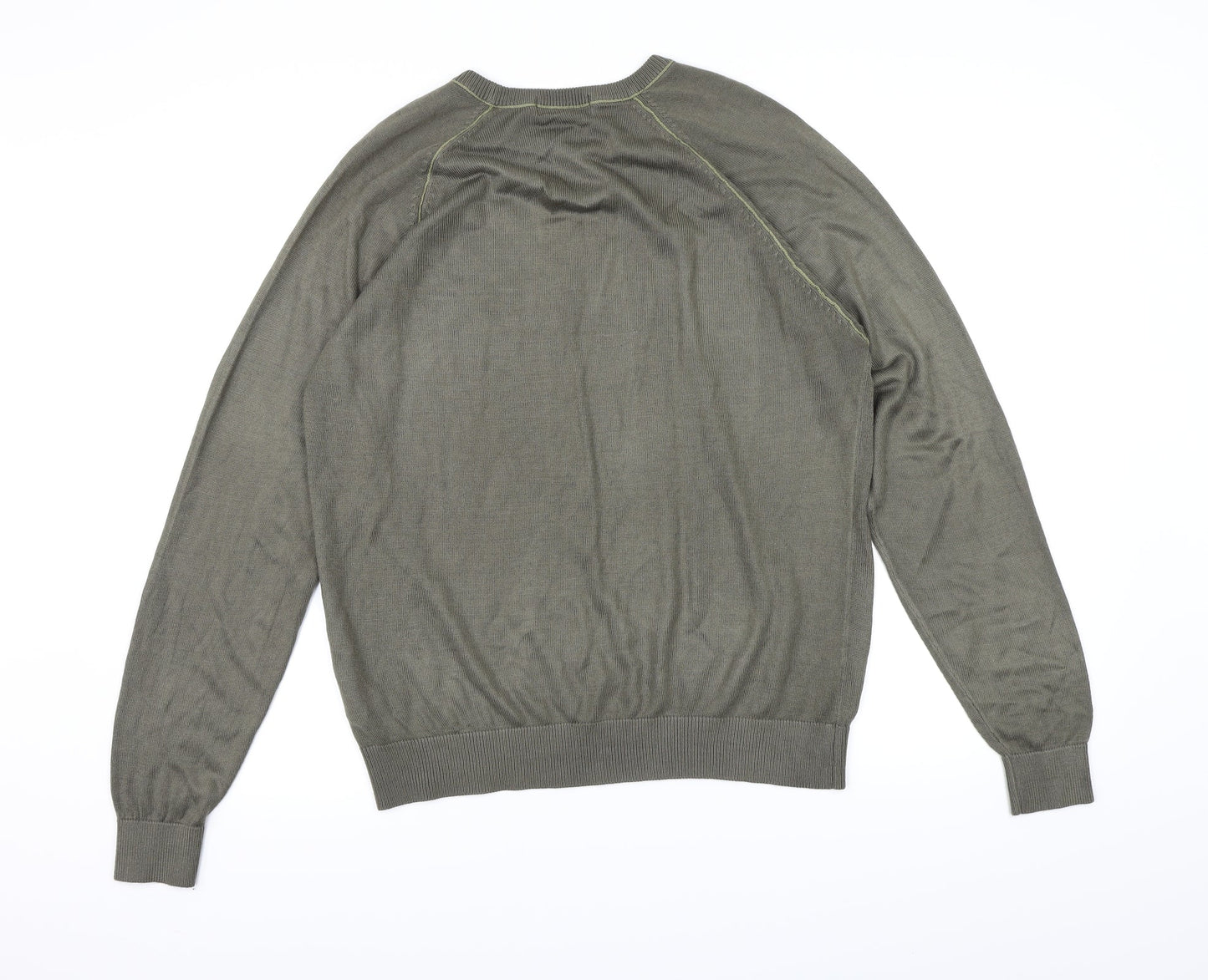 Marks and Spencer Mens Brown  Knit Pullover Jumper Size M