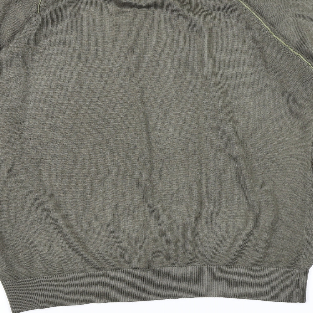 Marks and Spencer Mens Brown  Knit Pullover Jumper Size M