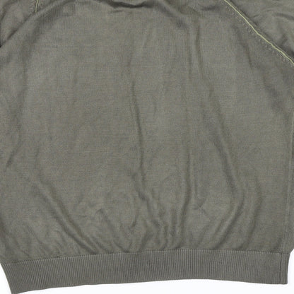 Marks and Spencer Mens Brown  Knit Pullover Jumper Size M