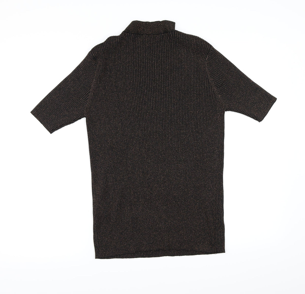 New Look Womens Brown  Knit Pullover Jumper Size 18