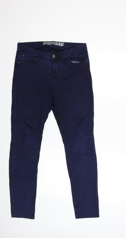 Denim & Co. Womens Blue  Denim Skinny Jeans Size 30 in L28 in