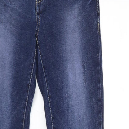 Fashion Jeans Womens Blue  Denim Skinny Jeans Size 26 in L30 in