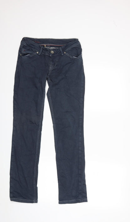 Preworn Womens Blue  Denim Skinny Jeans Size 28 in L30 in