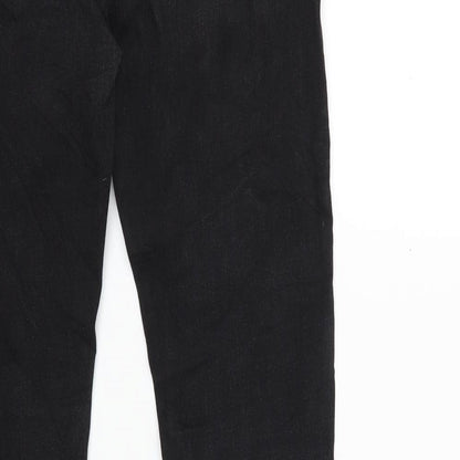 Denim & Co. Womens Black  Denim Skinny Jeans Size 30 in L31 in