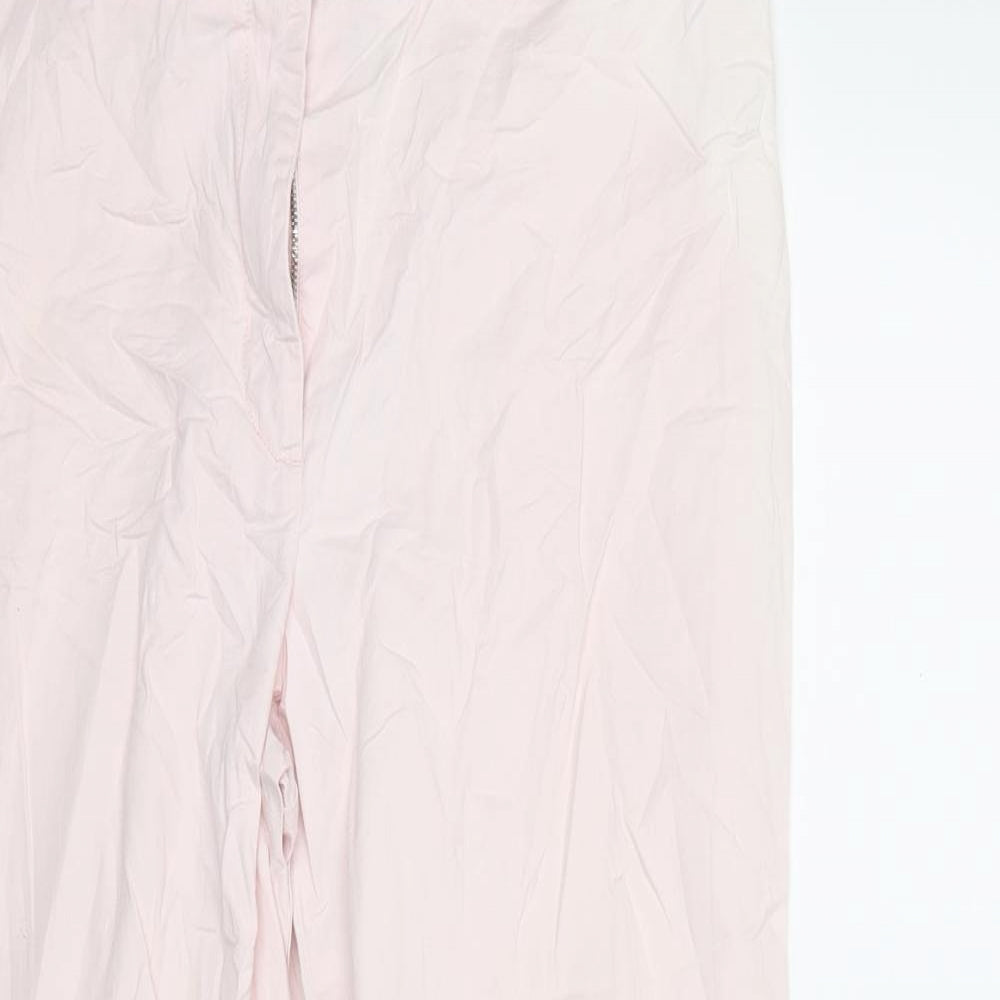 Womens UK Size 34 in Cambio Regular Fit  Pink Trousers
