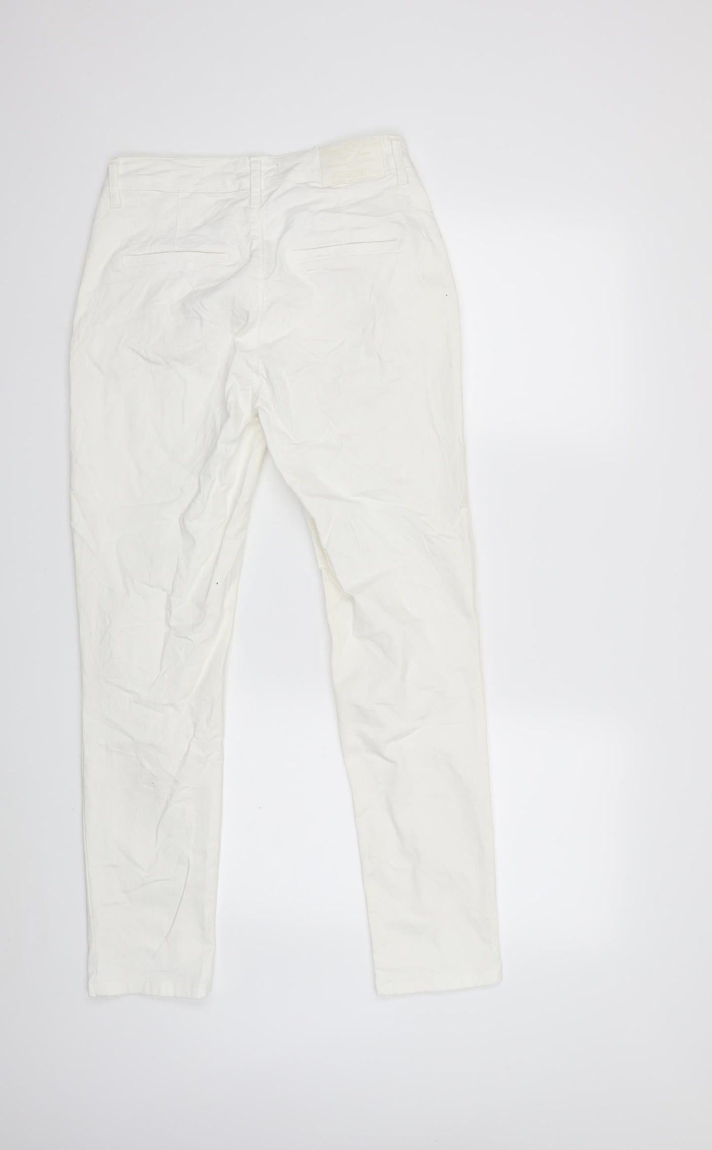 M.A.P.P Womens White  Denim Skinny Jeans Size M L27 in