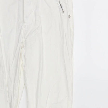 M.A.P.P Womens White  Denim Skinny Jeans Size M L27 in