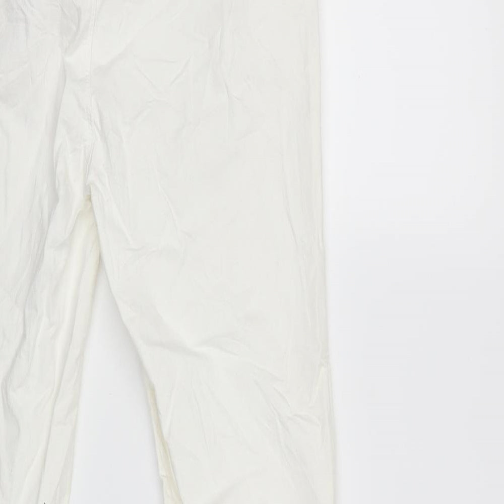 M.A.P.P Womens White  Denim Skinny Jeans Size M L27 in