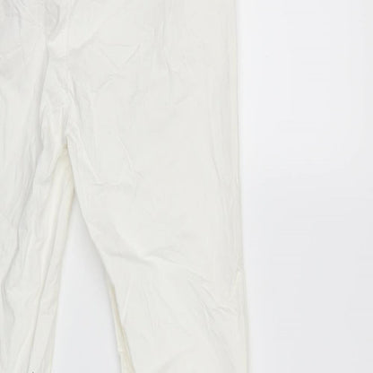 M.A.P.P Womens White  Denim Skinny Jeans Size M L27 in
