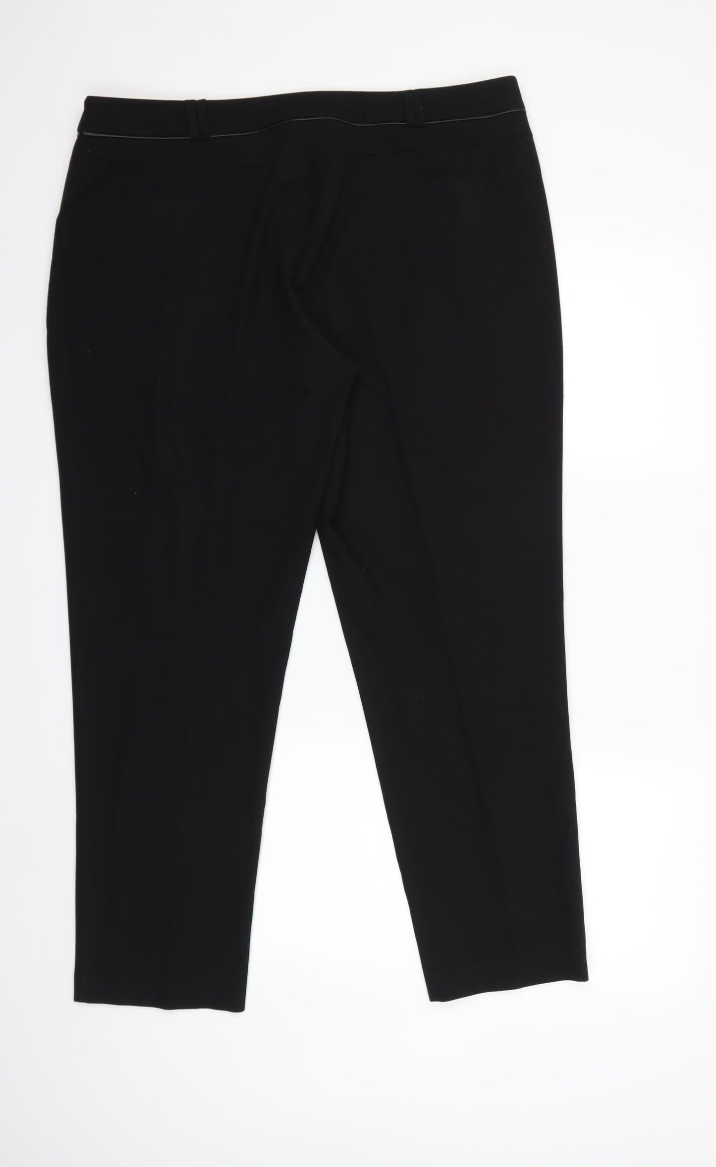 George Mens Black   Trousers  Size 18 L29 in