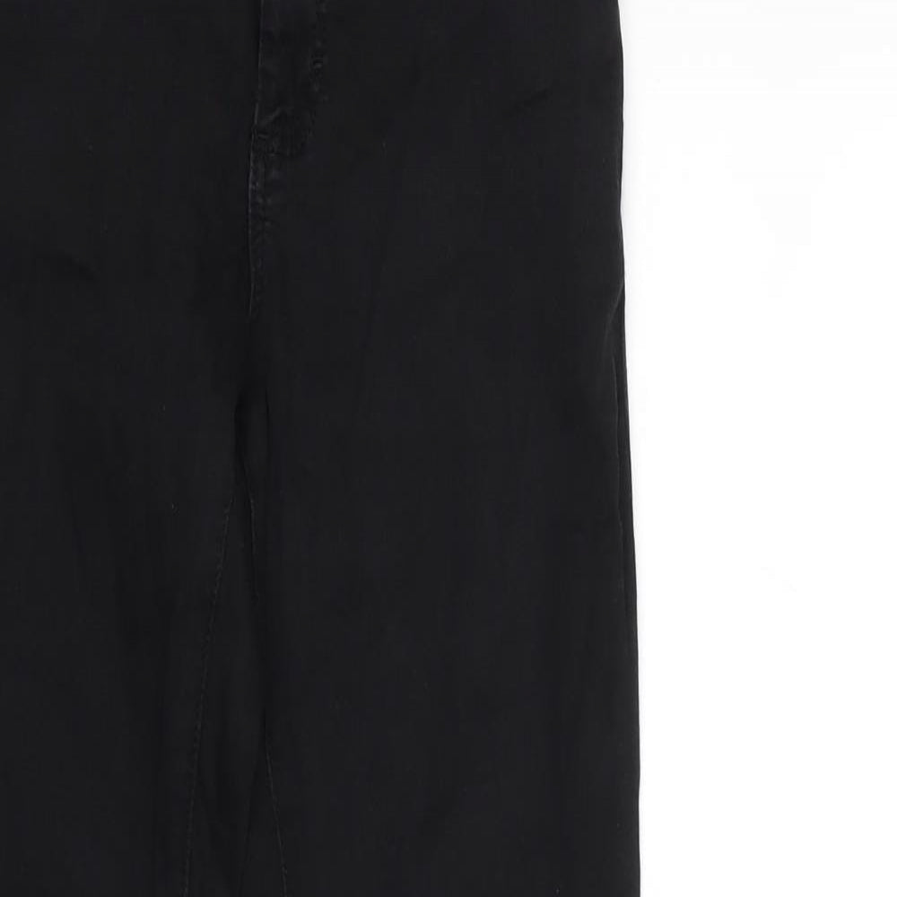 Topshop Womens Black  Denim Skinny Jeans Size 26 in L32 in