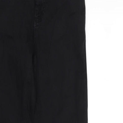 Topshop Womens Black  Denim Skinny Jeans Size 26 in L32 in