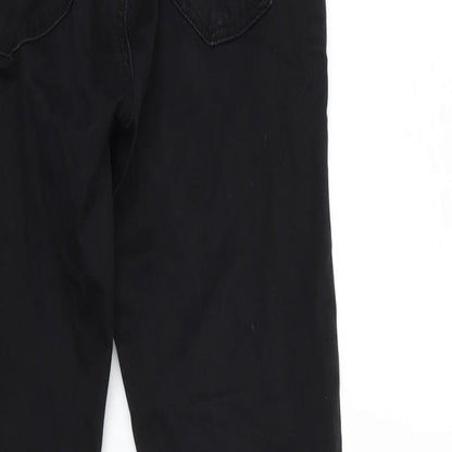 Topshop Womens Black  Denim Skinny Jeans Size 26 in L32 in