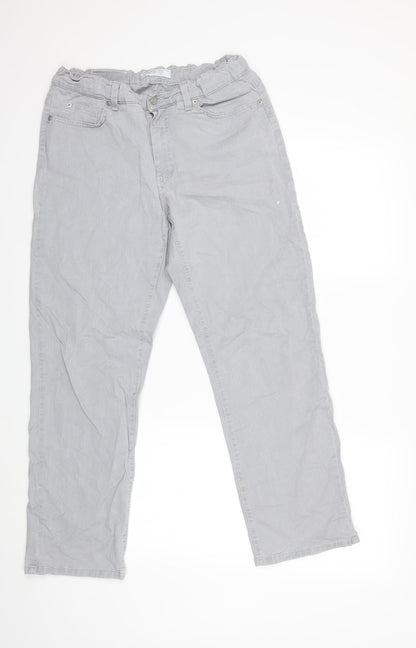 Womens UK Size 16 Angels Regular Fit Straight Grey Jeans