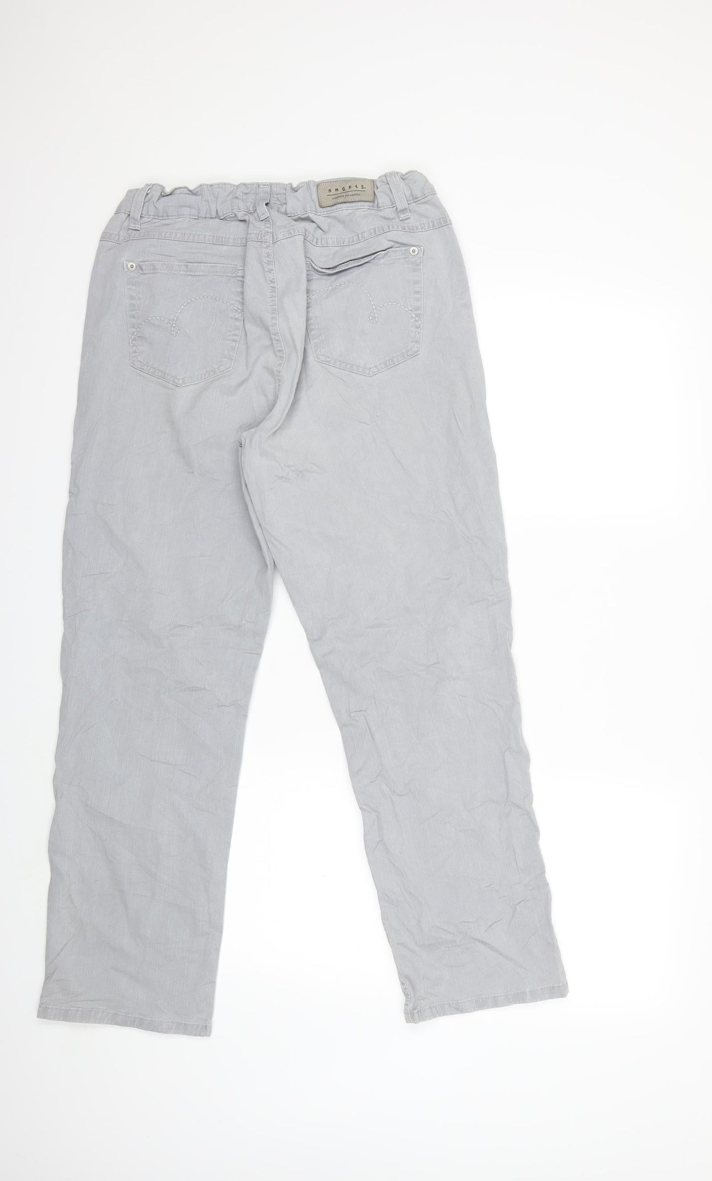 Womens UK Size 16 Angels Regular Fit Straight Grey Jeans