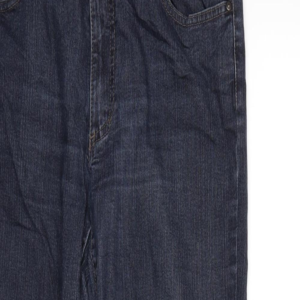 Womens UK Size 14 Angels Regular Fit Straight Blue Jeans