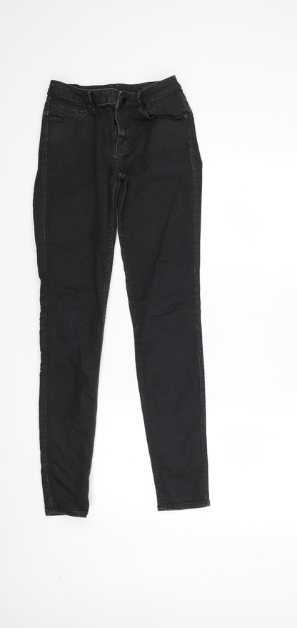 2nd Day Womens Black  Denim Skinny Jeans Size 26 in L29 in