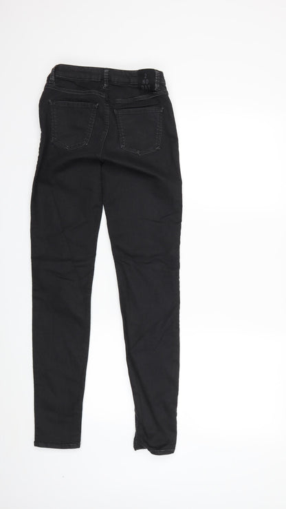 2nd Day Womens Black  Denim Skinny Jeans Size 26 in L29 in