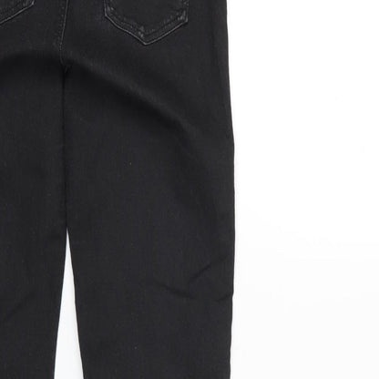 2nd Day Womens Black  Denim Skinny Jeans Size 26 in L29 in