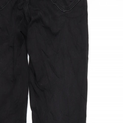 villa Womens Black  Denim Skinny Jeans Size S L30 in