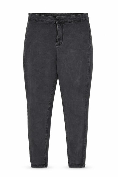 Womens UK Size 14 Denim & Co. Regular Fit Skinny Black Jeans