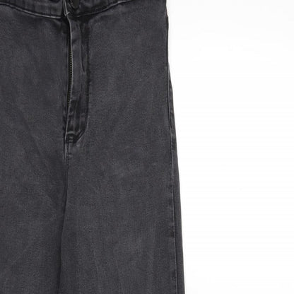 Denim & Co. Womens Black  Denim Skinny Jeans Size 14 L27 in