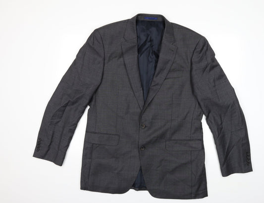 Mens UK Size 42 NEXT Regular Grey Suit Jacket