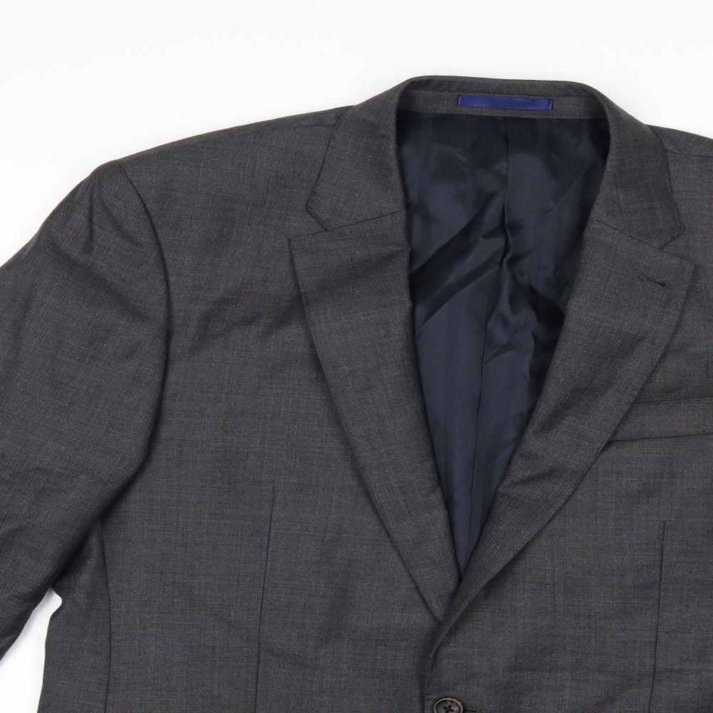 Mens UK Size 42 NEXT Regular Grey Suit Jacket
