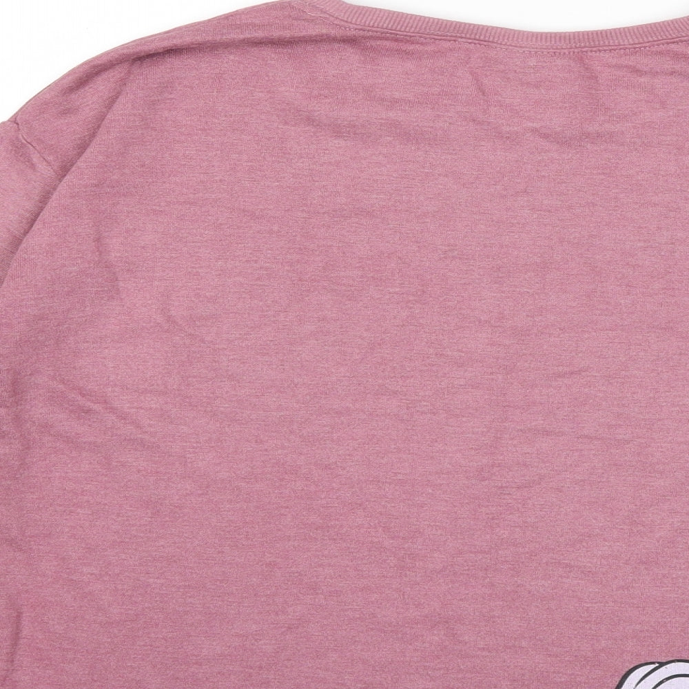 NEXT Girls Pink   Pullover Sweatshirt Size 12 Years  - Minie Mouse