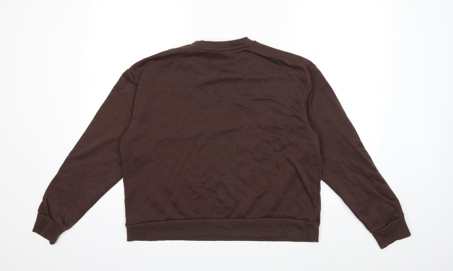 Primark Womens Brown   Pullover Sweatshirt Size 10