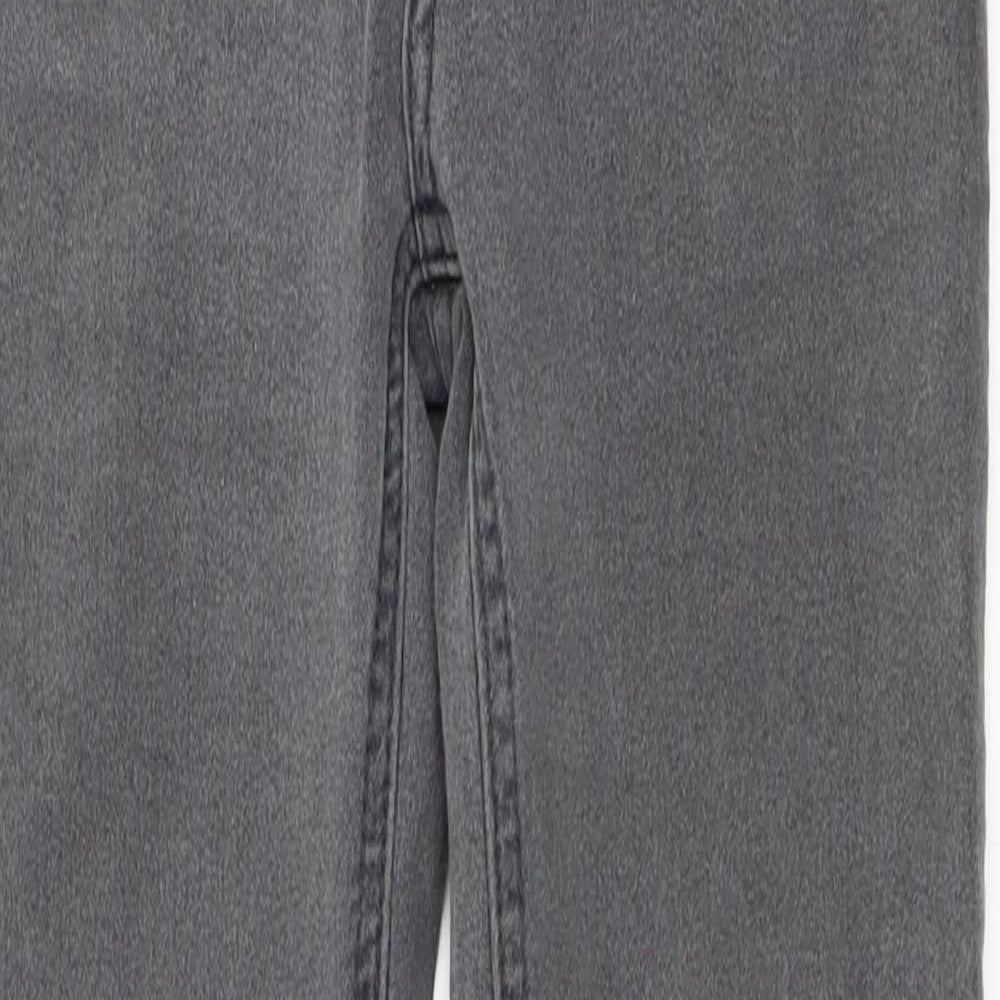 Pull&Bear Womens Grey  Denim Skinny Jeans Size 36 L27 in