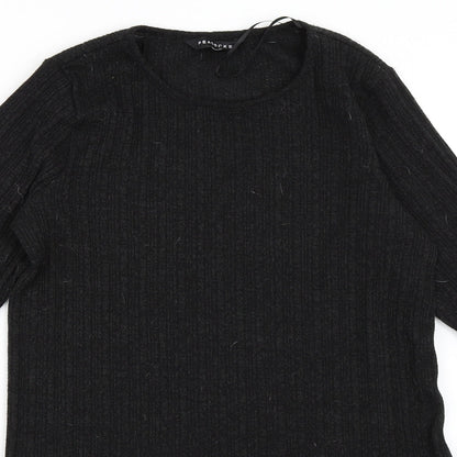 Peacocks Womens Grey   Pullover Jumper Size 8