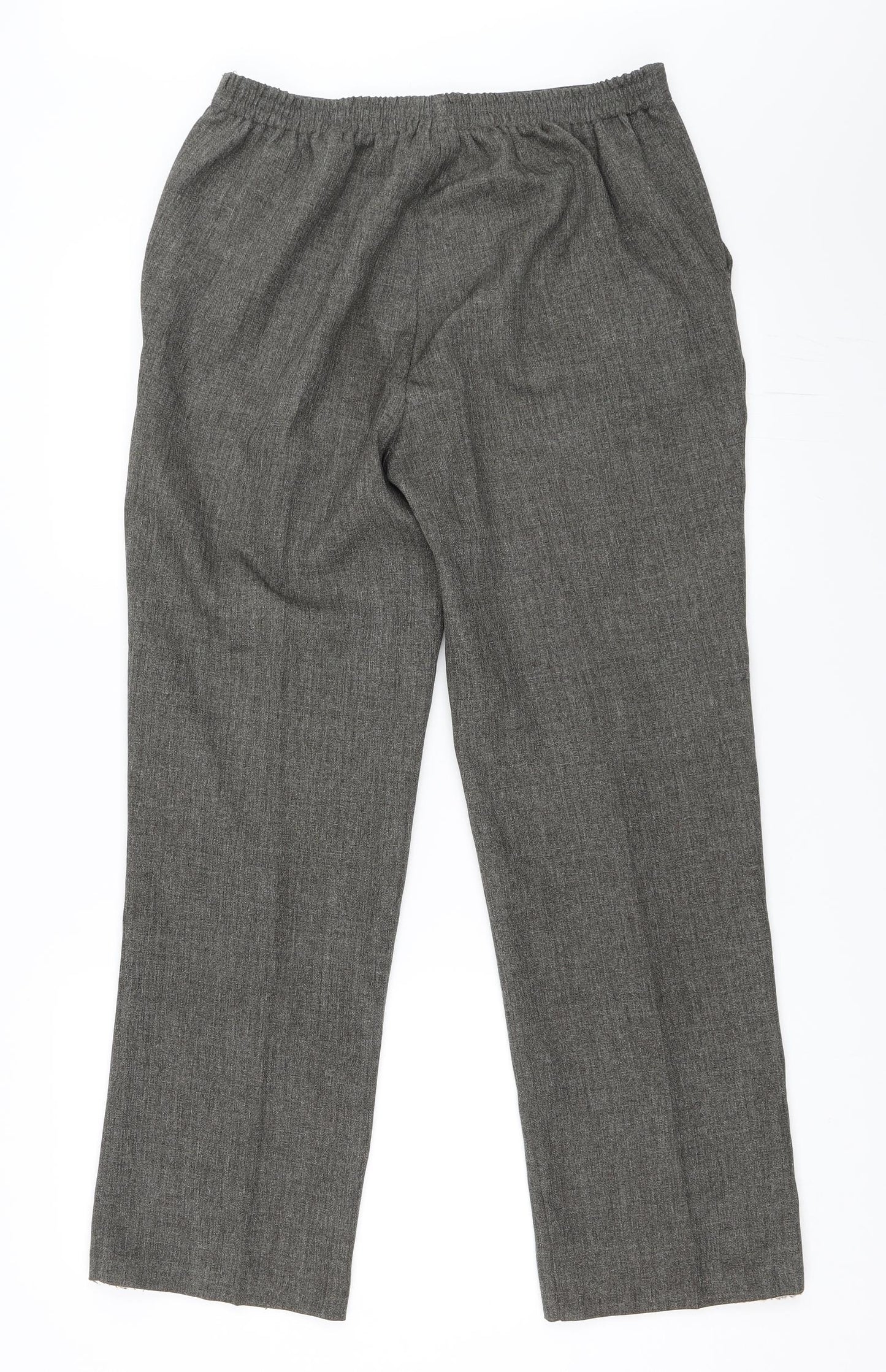 Damart Womens Grey   Trousers  Size 12 L28.5 in