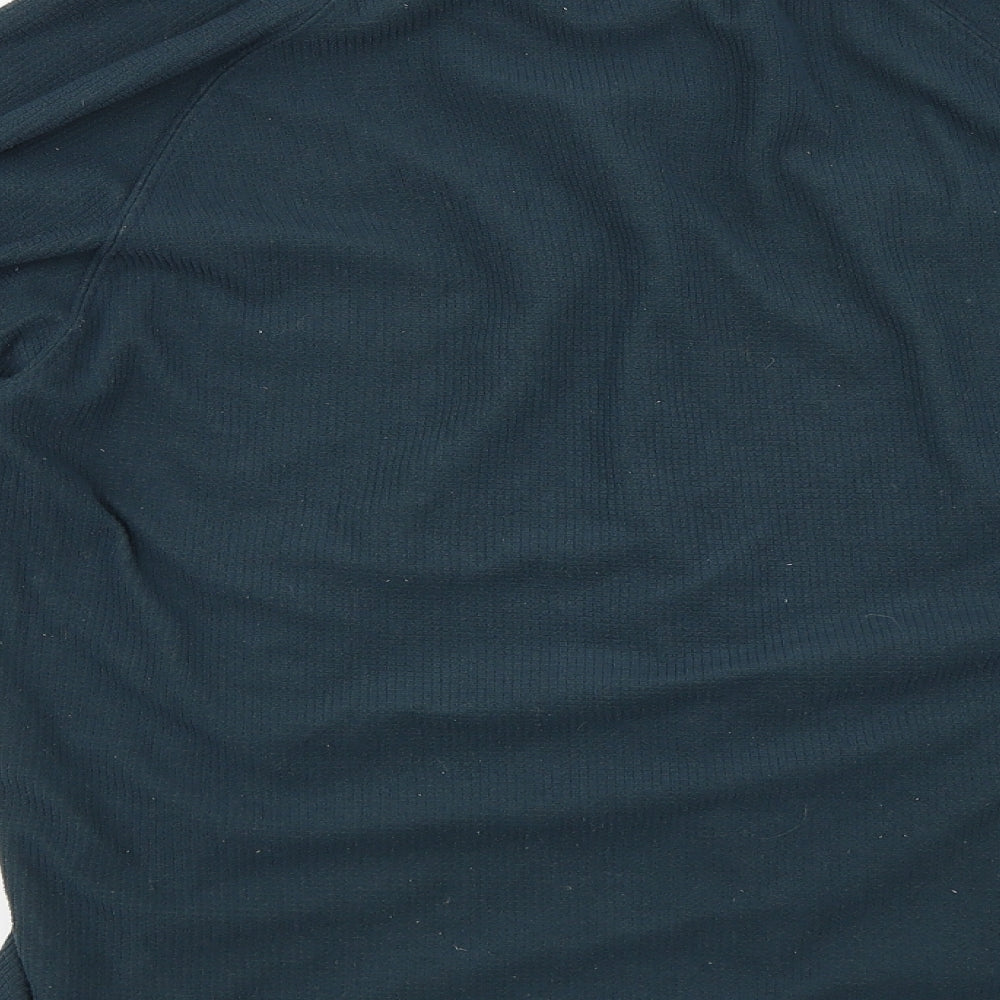 Womens UK Size L Mountain Warehouse Blue Henley Sweatshirt
