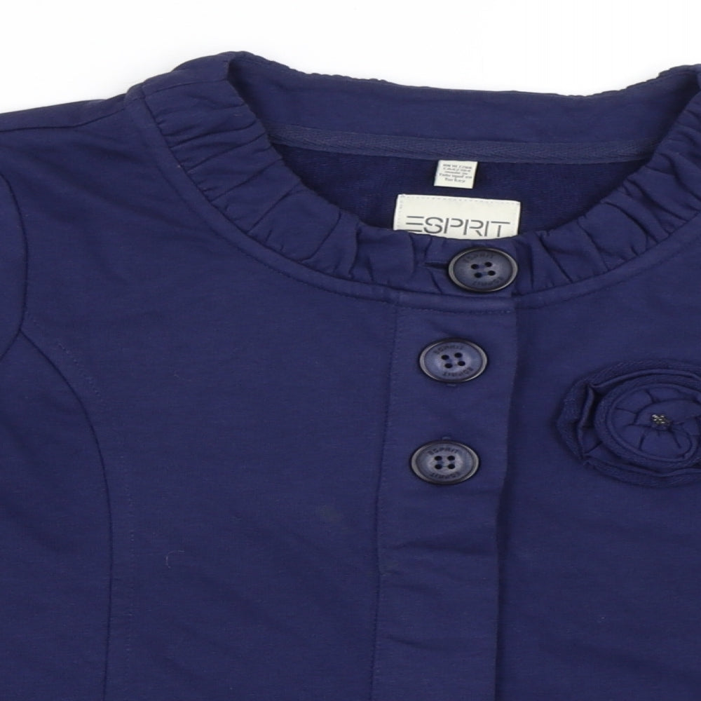 Esprit Womens Blue   Cardigan Jumper Size S