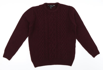 Cedar Wood State Mens Red   Pullover Jumper Size M