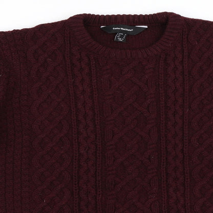 Cedar Wood State Mens Red   Pullover Jumper Size M