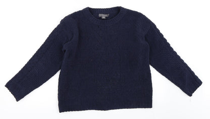 Primark Womens Blue   Pullover Jumper Size 2XS