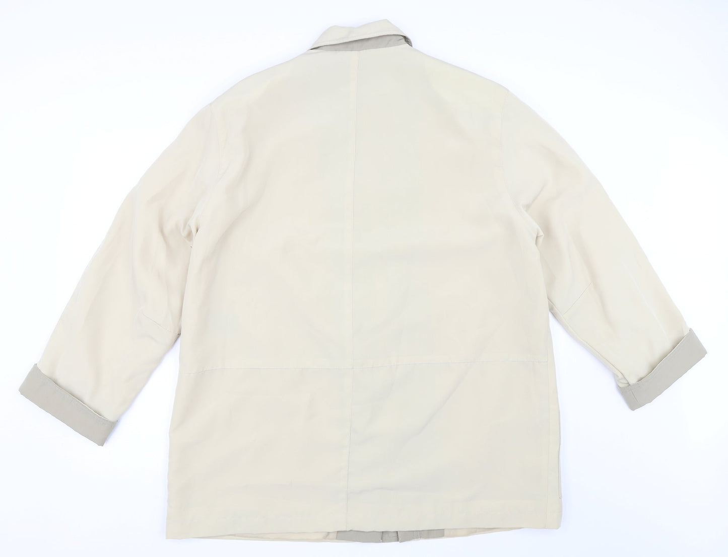 Womens UK Size 18 Bonmarché Beige Overcoat