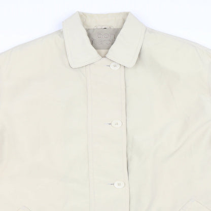 Womens UK Size 18 Bonmarché Beige Overcoat