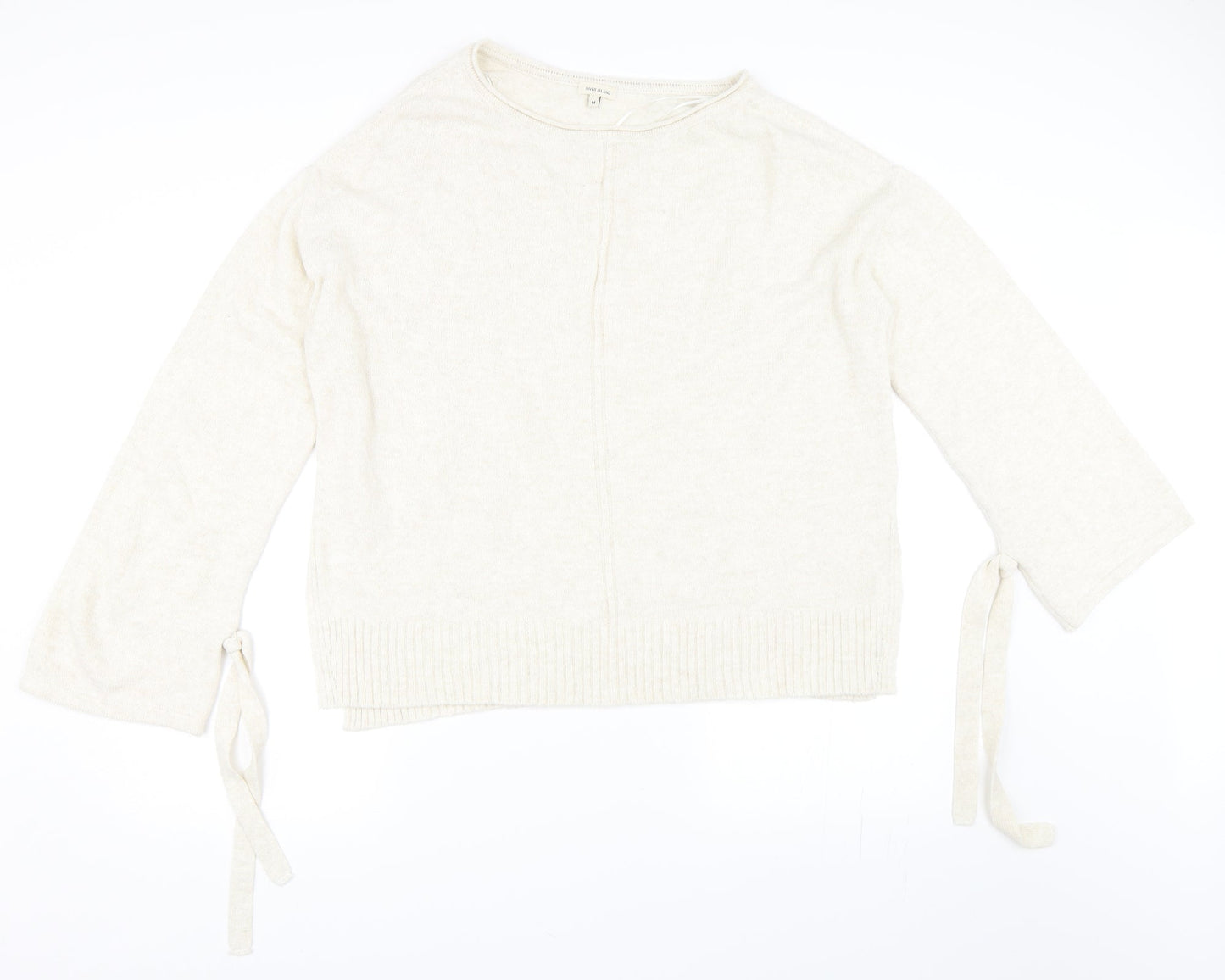 River Island Womens Beige   Pullover Jumper Size M
