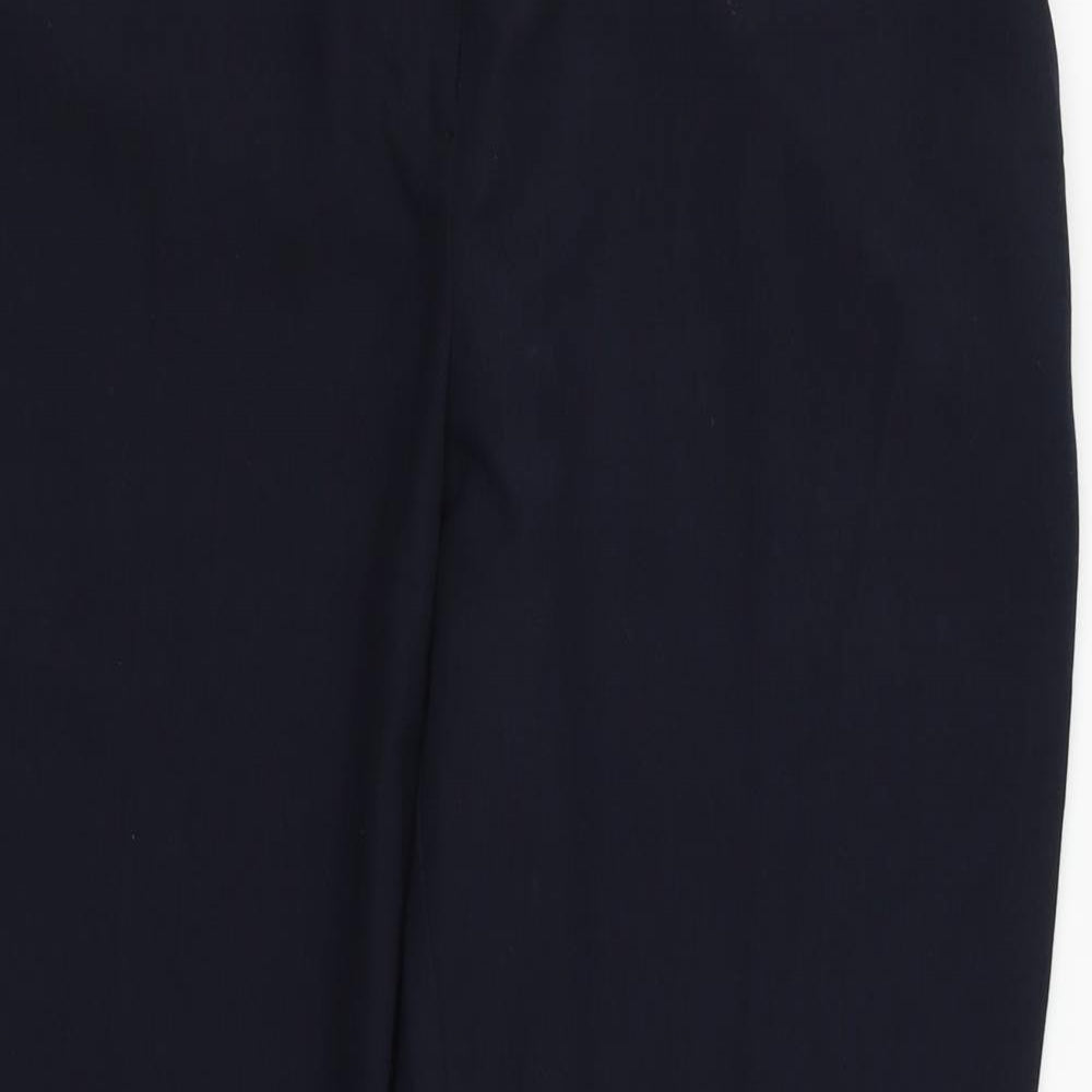 Womens UK Size 14 Dorothy Perkins Regular Fit Dress Pants Black Trousers