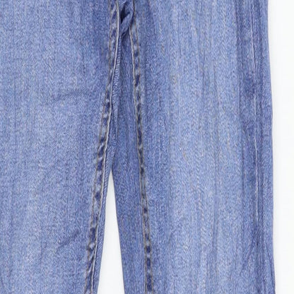 Womens UK Size XS Ginatricot Regular Fit Skinny Blue Jeans