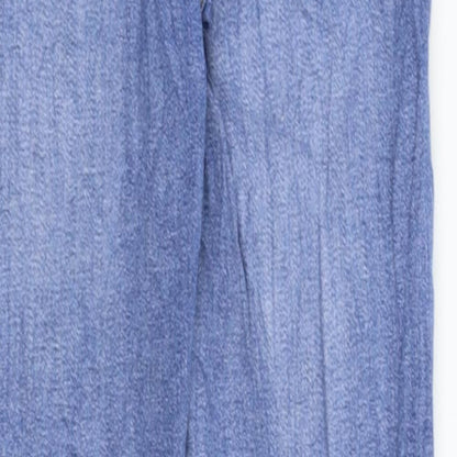 Womens UK Size XS Ginatricot Regular Fit Skinny Blue Jeans