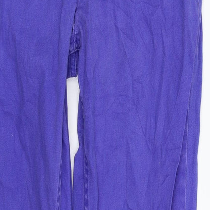 Womens UK Size 12 Up Fashion Regular Fit Straight Blue Jeans