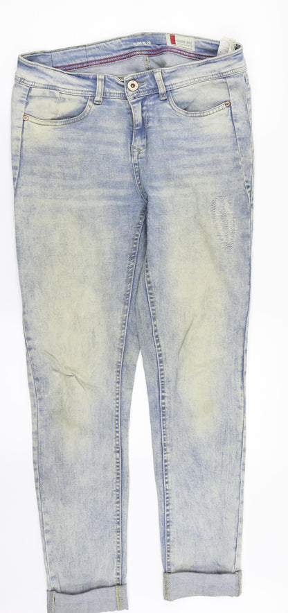 Denim 1982 Womens Blue  Denim Straight Jeans Size 28 in L28 in